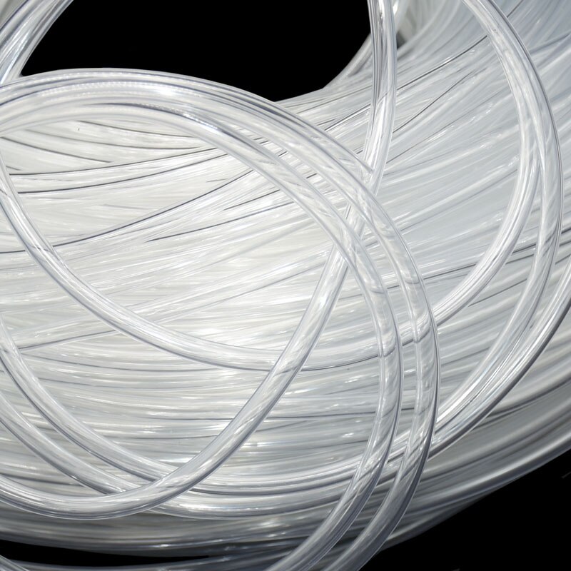 1/4 " fleksibel pvc haveslange gennemsigtig udvidelig 4/7 slanger drypvandingsvandingsvandrør 20m 30m: 30m