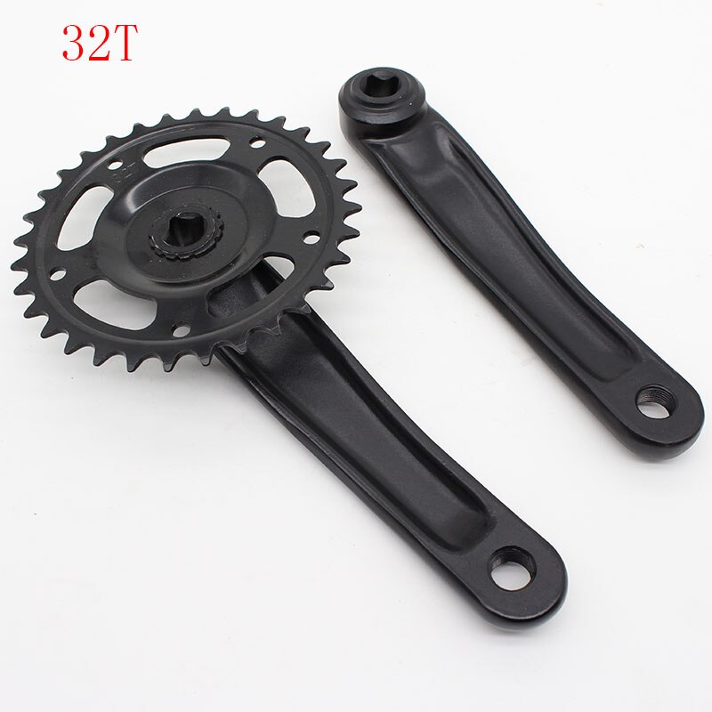 Single Speed 32T 170Mm Mtb Fiets Crank Set Tandplaat Fiets Crank Set Mtb Fiets Crankstel Tandwiel