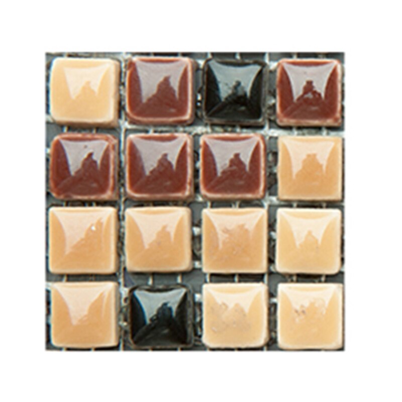 10PCS Wall Sticker Kitchen Backsplash Self-adhesive 3D PVC Mosaic Tile Waterproof DIY Wallpaper Modern Home Decoration: MSC053