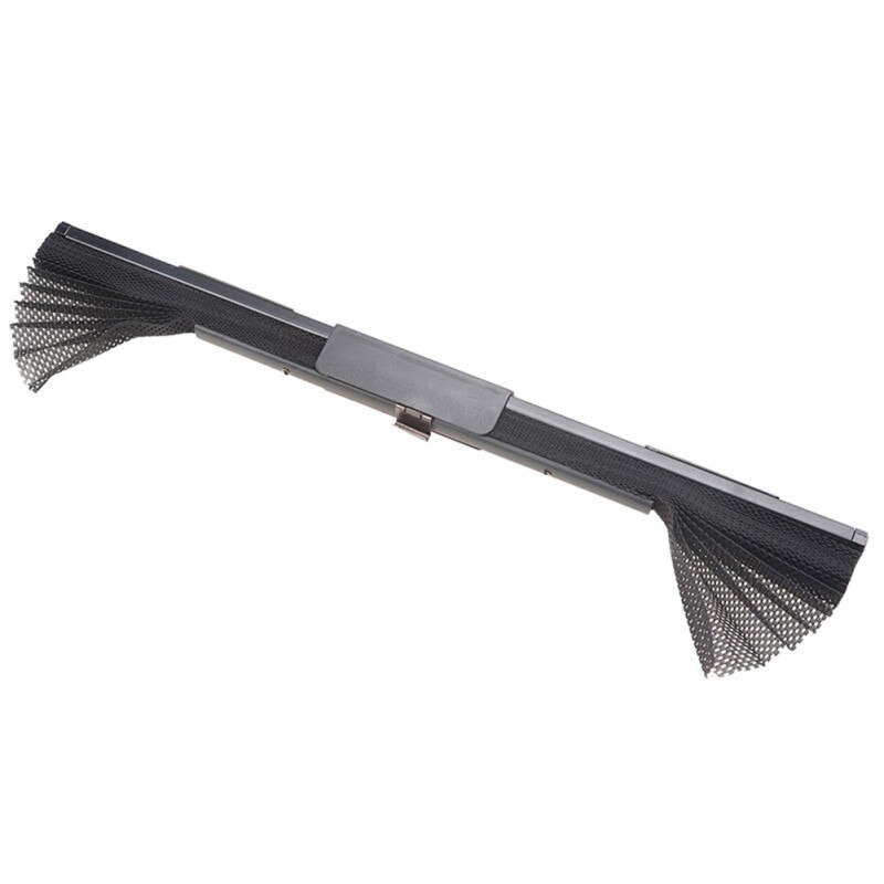 Auto automatische versenkbare sonnenschirm Auto Seite Fenster Gittergewebe sonnenschutz Auto sonnenschutz sonne schutz vorhänge für autos 60*46cm: Dunkles Grau
