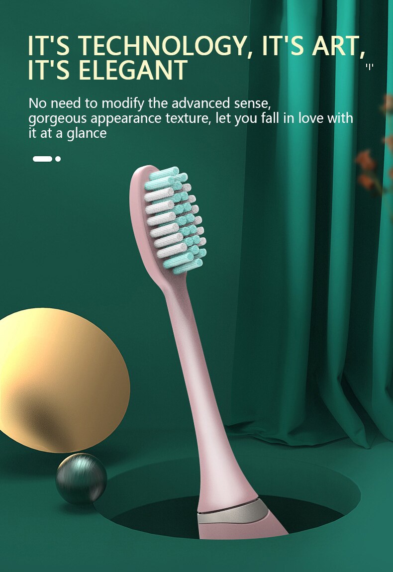 Brosse à dents ultrasonique puissante, Rechargeable par USB, pour adulte, électronique, lavable, facile à détendre,