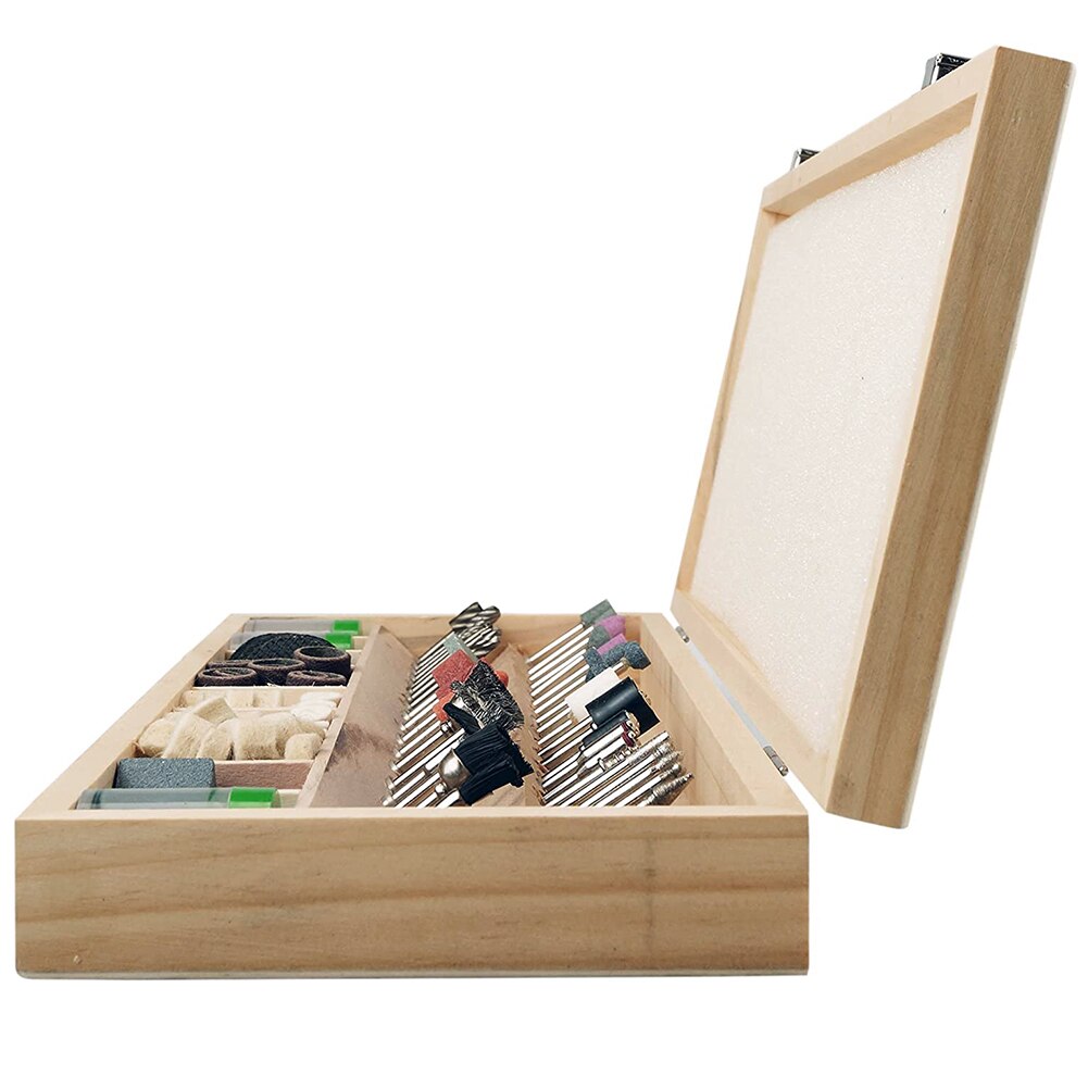 228pcs Electric Mini Drill Bit Kit Abrasive Rotary Tool Accessories Set for Dremel Sanding Polishing Cutting Engraving Tool Head