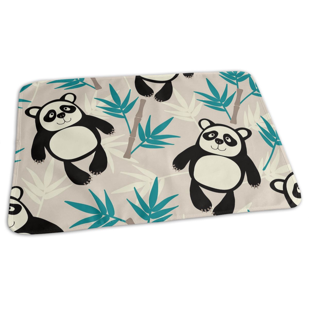 Baby waterdichte lakens urine matras kan worden hergebruikt baby beddengoed matras vervangende matras zwarte panda 50 x 70cm f103: Default Title