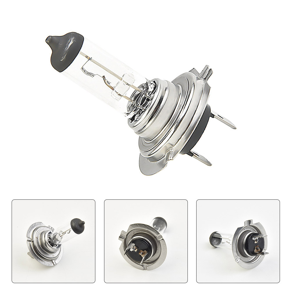 10Pcs/1Set Car Xenon Headlight Halogen Light Bulb High Low Beam 12V H7 55W 4300K Halogen Light Lamp Bulbs Car HeadLight