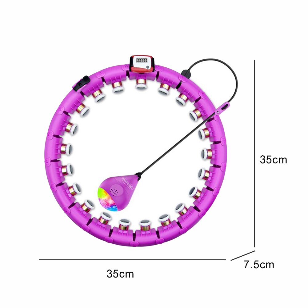 Smart Sport Hoops Yoga Thuis Fitness Smart Hoops Cirkel Niet Verstelbare Taille Training Ring Buik Trainer Abdominale