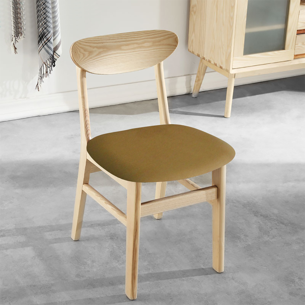 1 stk stol setebeskytter trekk trykt kjøkken tøye ut trekk til spisestue stol avtagbart elastisk sete trekk stue slipcover: Klar