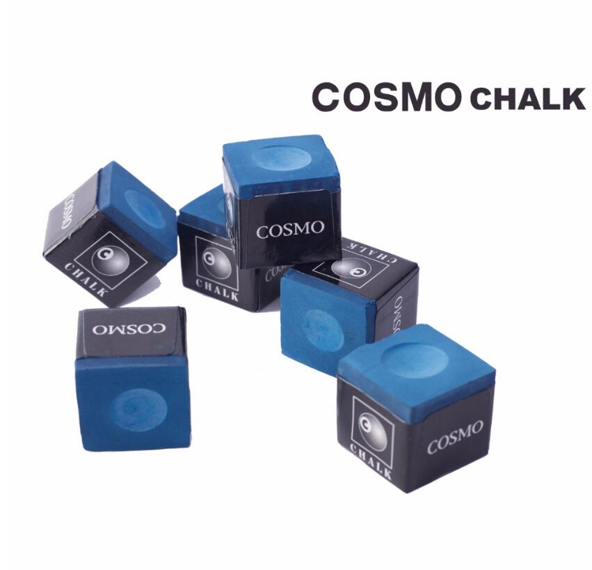 Original COSMO Chalk Billiard Chalk Blue Oil Pool Chalk Snooker Chalk 1 PCS Billiard Accessories Collection