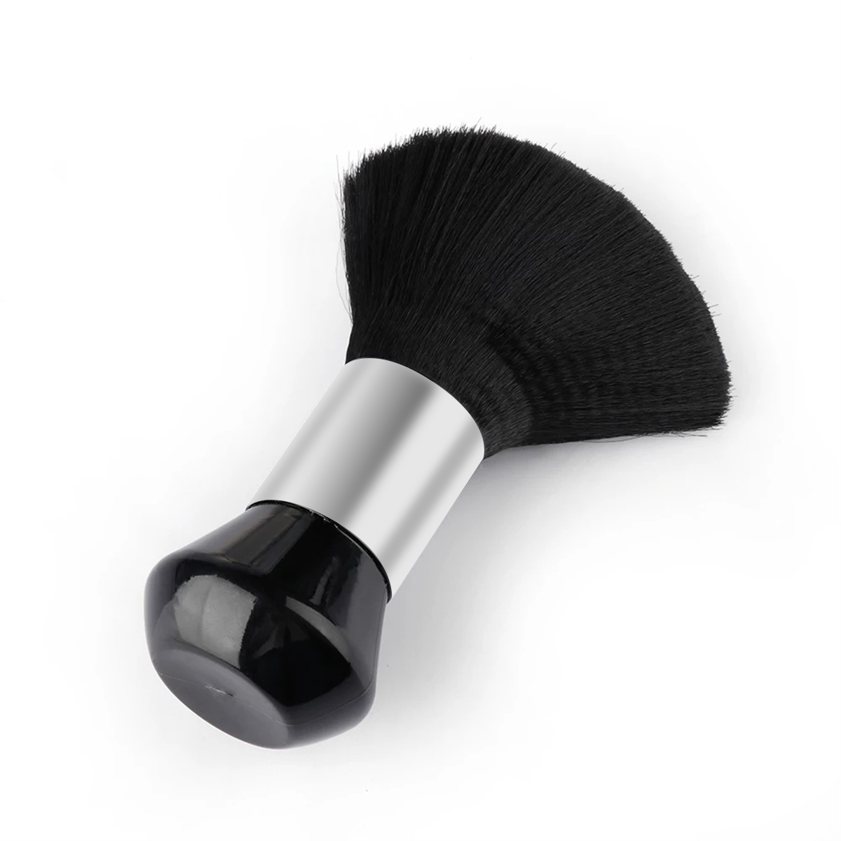 Cepillo de peluquería suave para salón, barbería, uso doméstico, herramienta de corte de pelo de limpieza especial, cepillo de pelo para barbería: Marrón oscuro