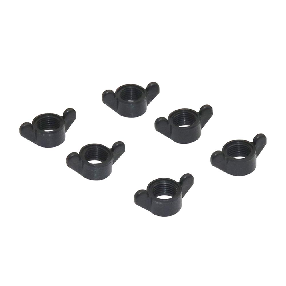 100 piezas de pollo codorniz automática tazas tuercas de tornillo aves de corral fuentes tornillos de fijación Animal de accesorios