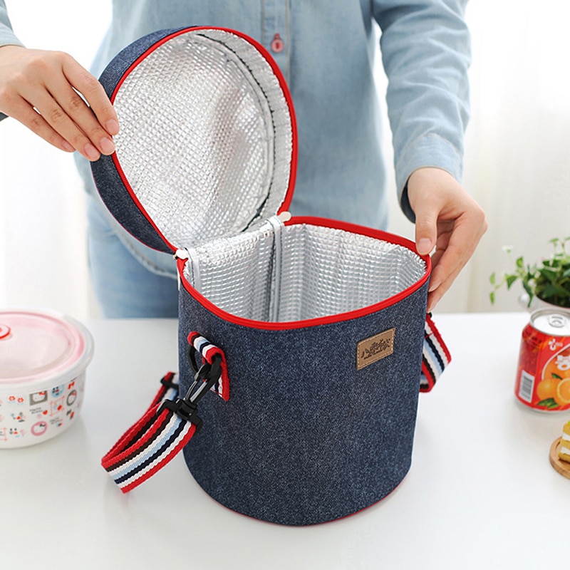 Bolsa de almuerzo al aire libre portátil, bolsa de Picnic, bolsa de comida de viaje, fundas térmicas aisladas, organizador, accesorios, suministros, productos de cosas