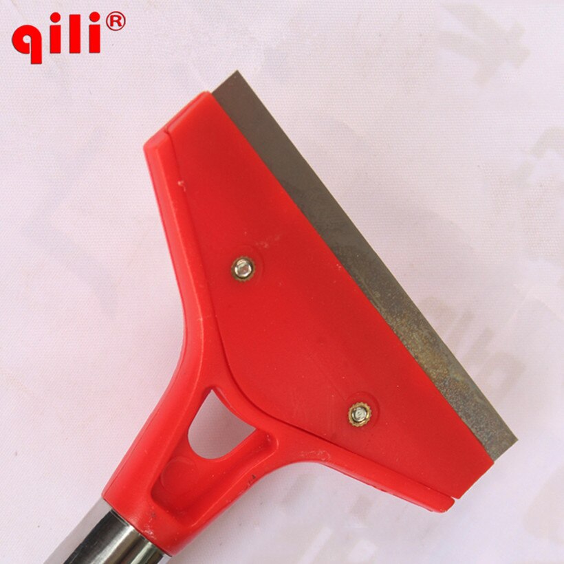 Herramienta de pegatina QILI QD-503 para coche, película opaca para ventana rasqueta para eliminar la casa y el gardon, herramientas de limpieza, raspador de piso de acero con pala 20x10cm