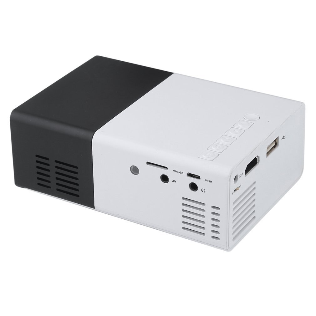 J9 Portable Projector 3D HD LED Home Theater Cinema HDMI USB Audio Projector Yg300 Mini Projector Camara Masanori