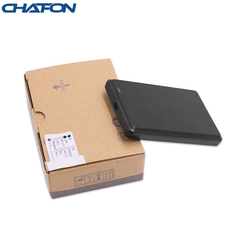 Chafon usb dual frequency rfid card reader support read id or ic card at the same time for access control
