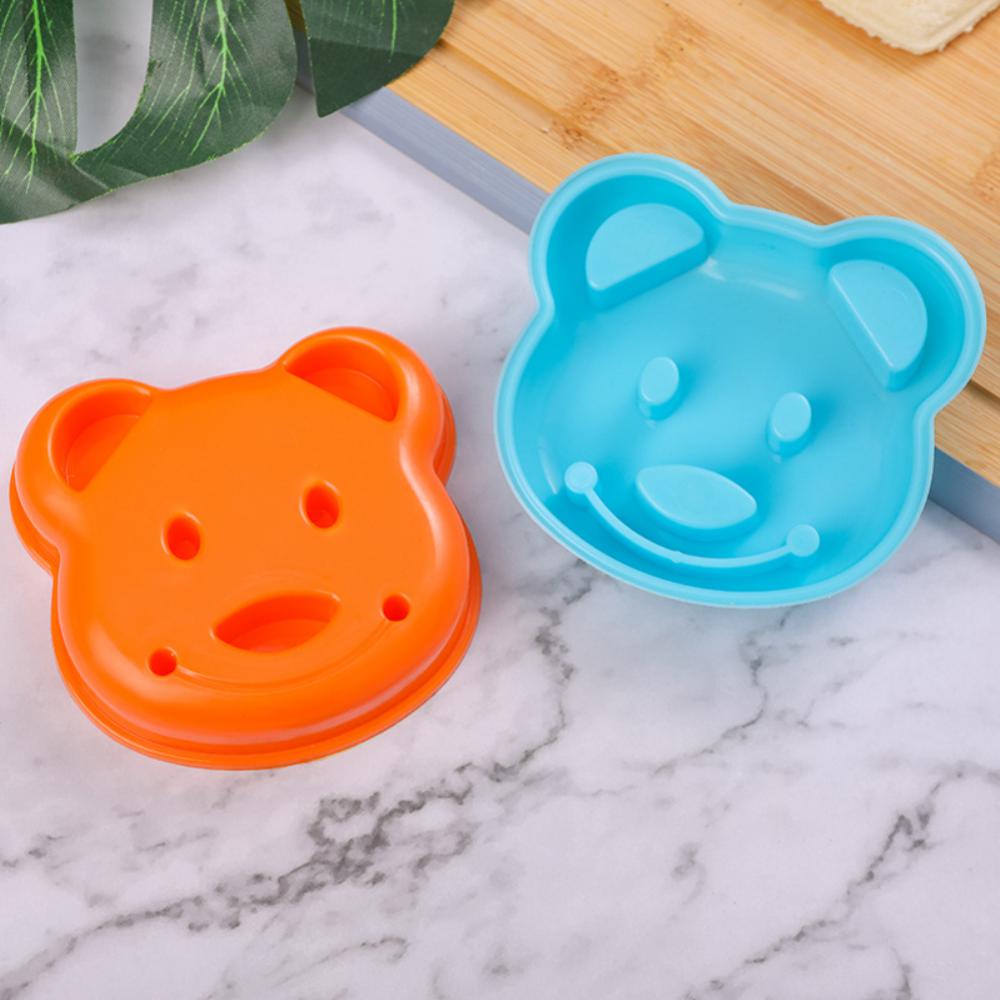 Cortador de sándwich Mini oso de dibujos animados ardilla mar perro pan cuchillo sándwich cortador sellador cocina DIY niños Bento almuerzo molde para hornear