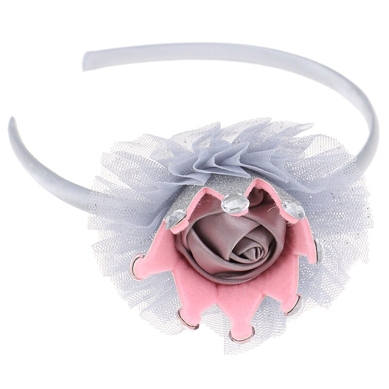 Kinderen Parel Tiara Kroon Haarband Tiara Hoop Voor Haar Sluiting Meisje Hoofdband Hoofdband Haar Sieraden Accessoires