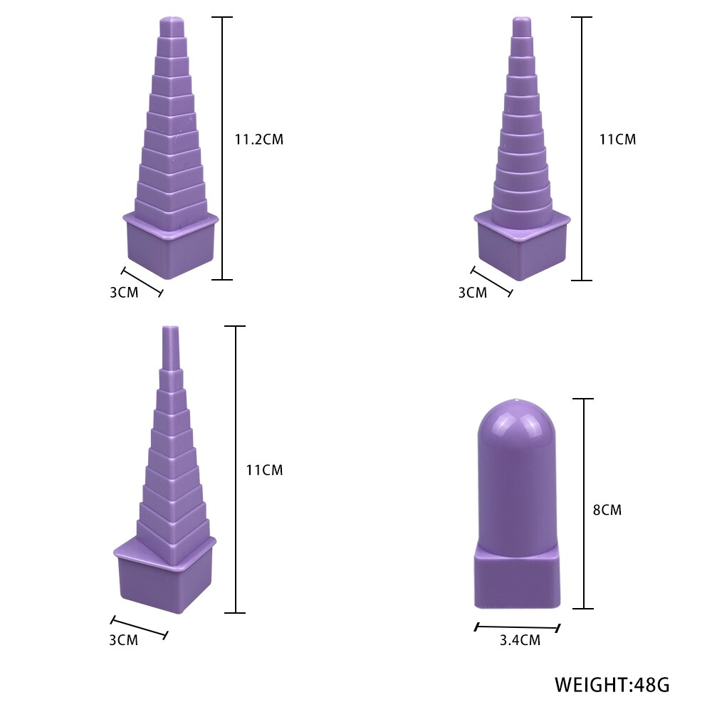 Multi Right Angle Wire Mandrel Looping Tool with 3 Shapes and 32 Sizes