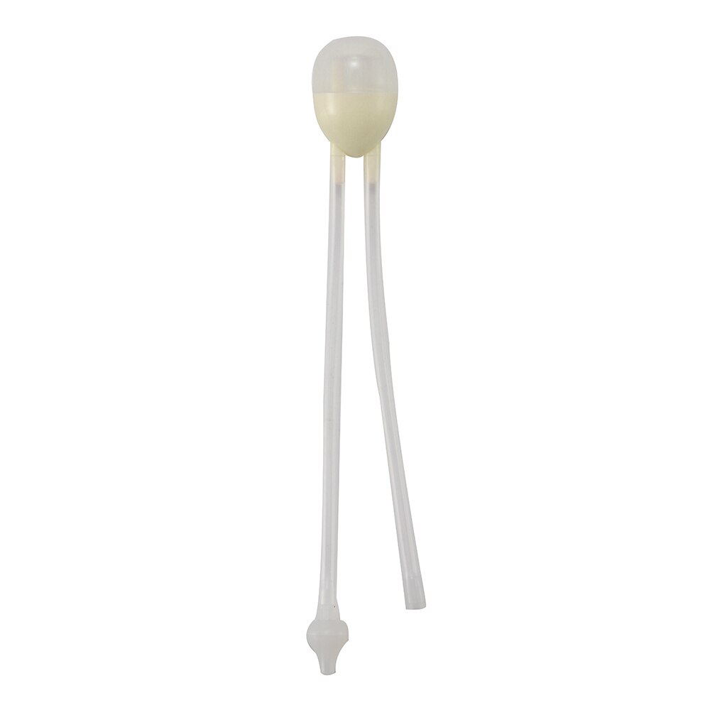 1 pçs bebê recém-nascido nasal aspirador anti fluxo de volta segurança nariz mais limpo dispositivo sucção infantil lavar sua ferramenta cuidados com o nariz: YELLOW
