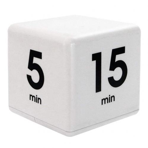 Kök matlagning yoga siffertimer 5/15/30/60 minuter väckarklocka påminnelse: Vit
