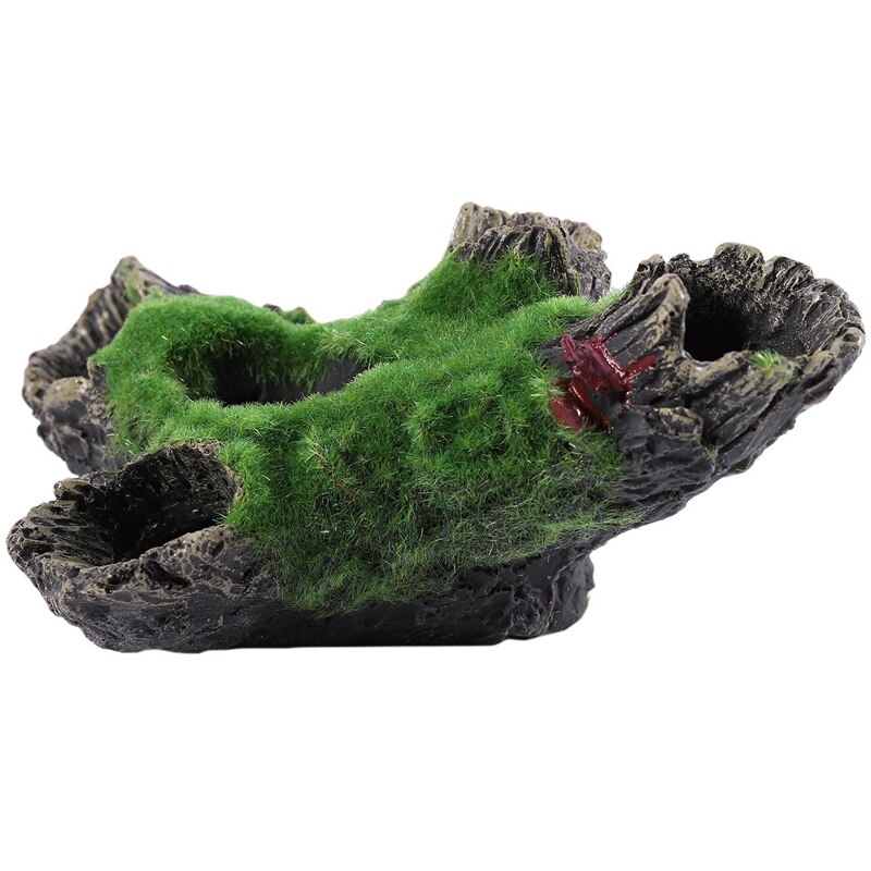 Fish Tank Decoration Accessories Moss Tree House Cave For Little Fish Aquarium Decorations