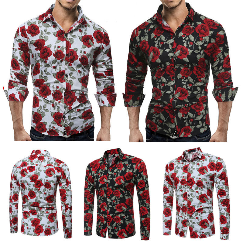 Itfabs uusimmat tulokkaat miesten slim fit pitkähihainen muodollinen paita miesten rento paidat topit
