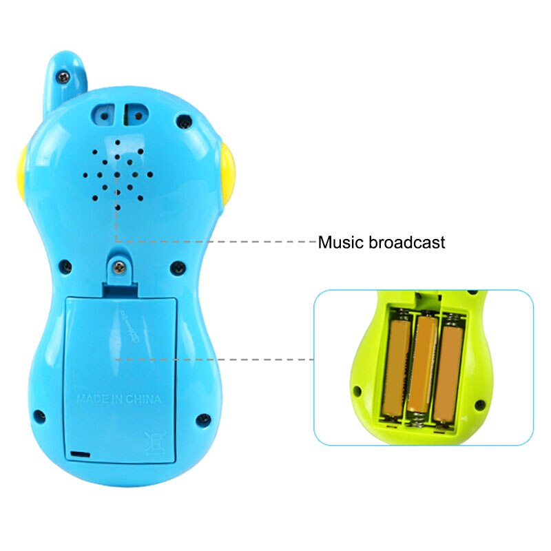 Juguete teléfono inteligente multifunción para niños, música colorida, luz de Educación Temprana, teléfono móvil para niños, Color aleatorio 998