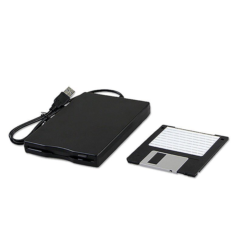 Goforay unidade de disquete móvel usb portátil 3.5 mb, disquete externo fdd de 1.44 polegadas