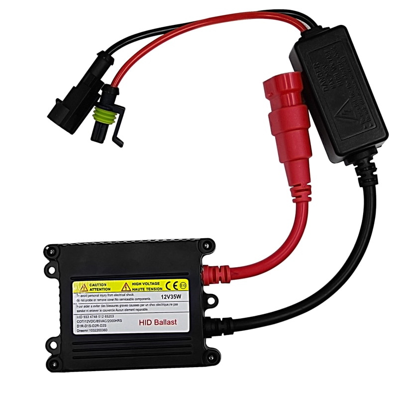 Ballast de xénon Slim 12V cc 35W | Remplacement universel pour H1 H7 H11 9005 9006 H4