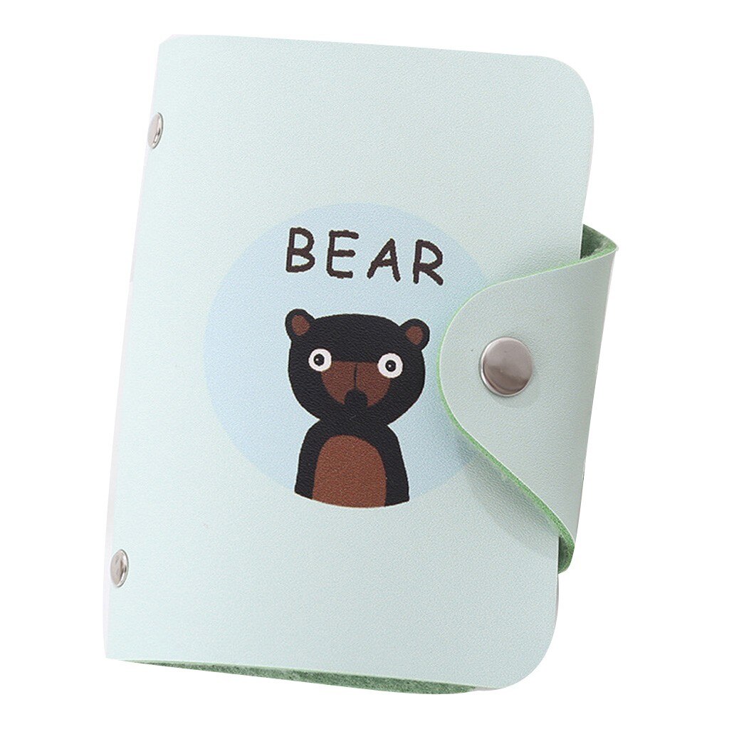 Style coréen mignon Animal porte-carte s multi-carte paquet cas fille pratique carte étui Kawaii porte-carte #3 $: E