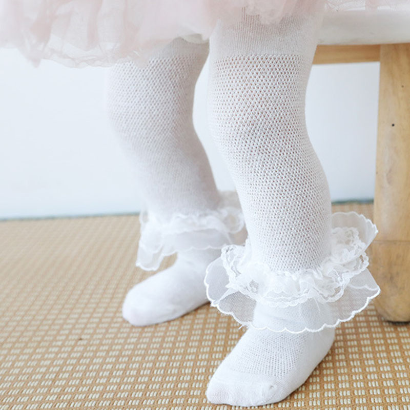 Bebê collants menina recém-nascido crianças meia-calça laço arco flor apertado crianças meias de malha verão collants da criança