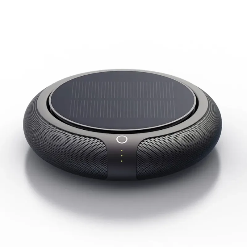 Xiaomi Air Purifier Solar Charging Car Ionizer HEPA Filter Ion Deodorant Car Aroma Machine Air Fresh Usb Rechargeable Home: black