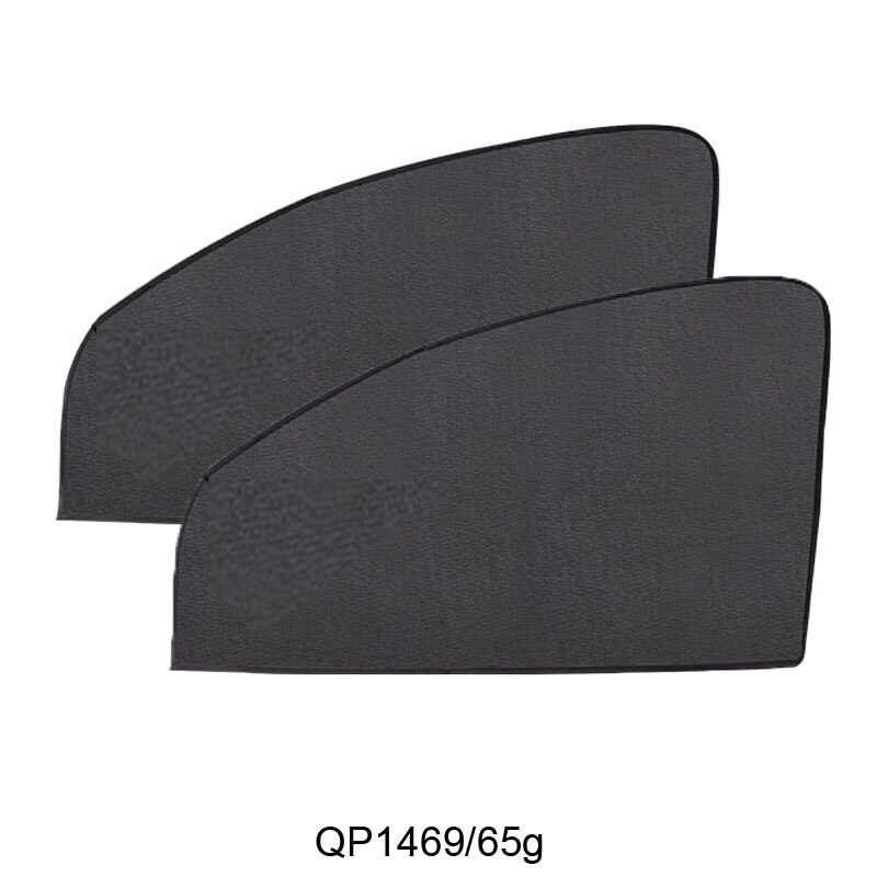 2 Pcs Poliéster Malha Magnética Parasole Auto Car Window Sombrinha Sombrinha Tamanho das Janelas Do Carro Universal Sun Sombra: 2 Pcs Front Arc