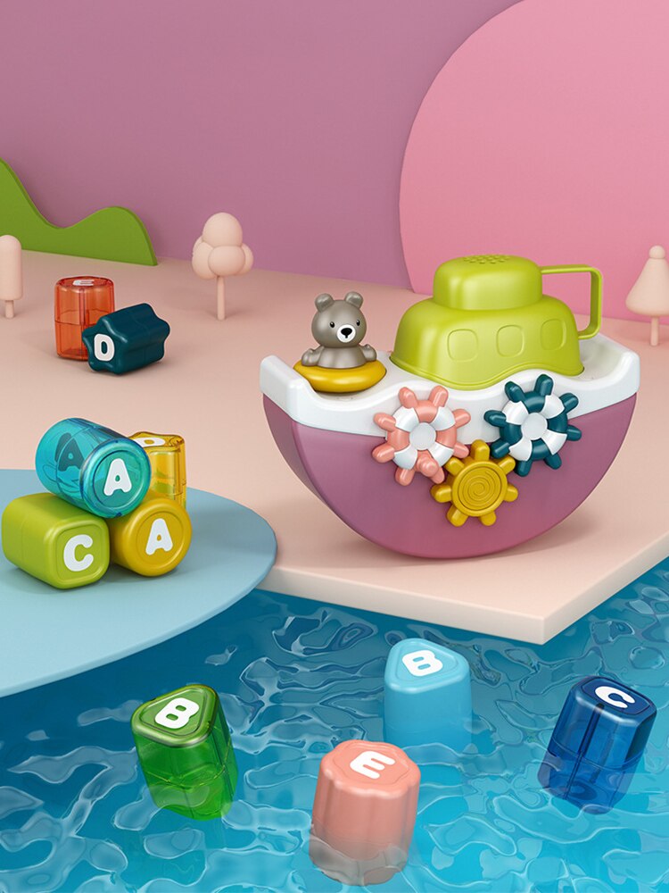 Wasser sprühen Dusche Schlecht Spielzeug Pipeline Spiel Schwimmen Schlecht bat Dusche Spielzeug für freundlicher Spritzen Werkzeug Schlecht Wasser Spielzeug