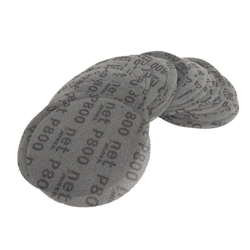 10PCS Original MIRKA Sandpaper 150MM Mesh Abrasive DustFree Anti-Sticking Coarse And FIne P80/120/180/240/320/400/600
