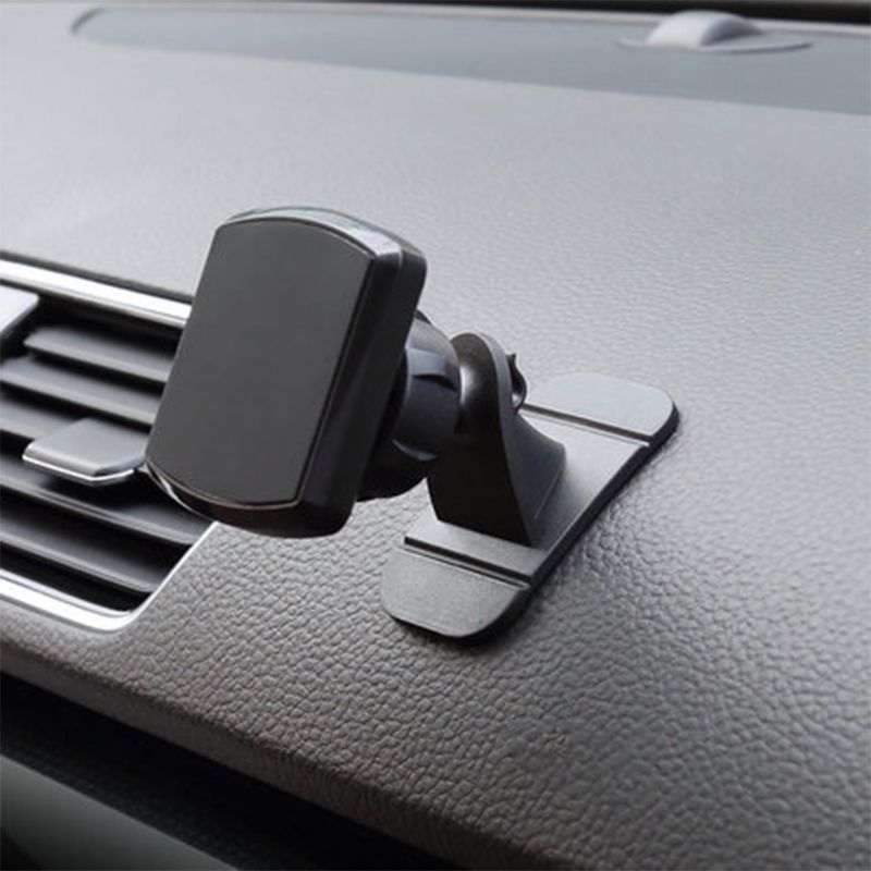 Magnetische Versnelling Auto Telefoon Houder Dashboard 360 Rotatie met Montageplaat Ronde Vierkante Optionele