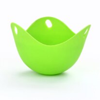 K-STAR in camicia commestibile Silicone uovo piroscafo uovo bracconiere cuocere baccelli baccelli grado alimentare pentole da cucina in Silicone: green