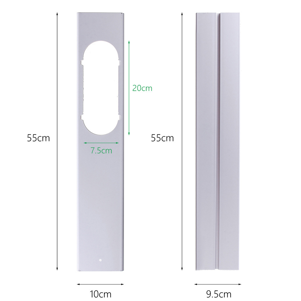 Verstelbare Venster Kit Plaat Uitlaat Slang Buis Connector Voor Draagbare Airconditioner Draagbare Venster Airconditioner Kit