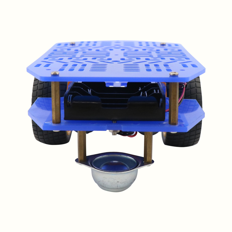 Akryl 2wd platform robot chassis arduino uddannelse smart bil diy robot bil med hastighedskode