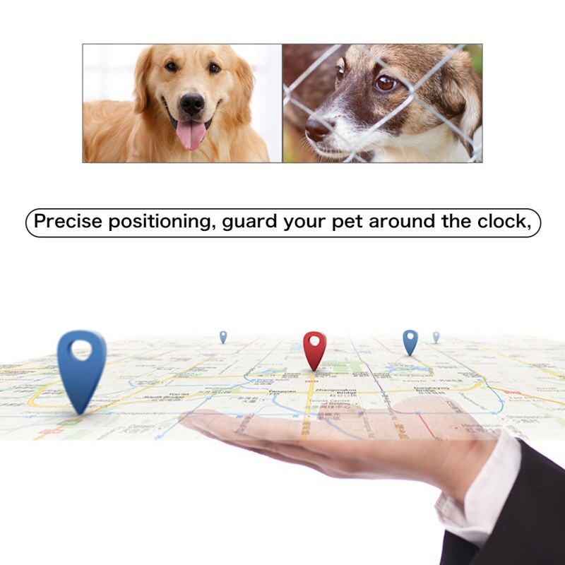 Pet Tracker Dog Waterproof Adjustable GPS Positioning Collar Real Time Tracking Locator Device GPS /AGPS/ LBS / WIFI Models