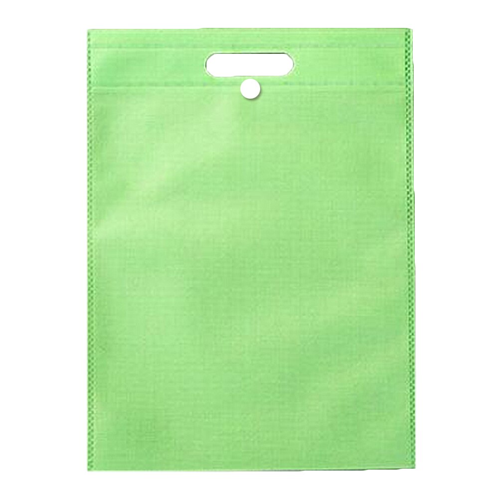 Opvouwbare Boodschappentas Herbruikbare Tote Pouch Vrouwen Reizen Opslag Handtas Mode Schoudertas Boodschappentassen Met Knop: M / Bruin