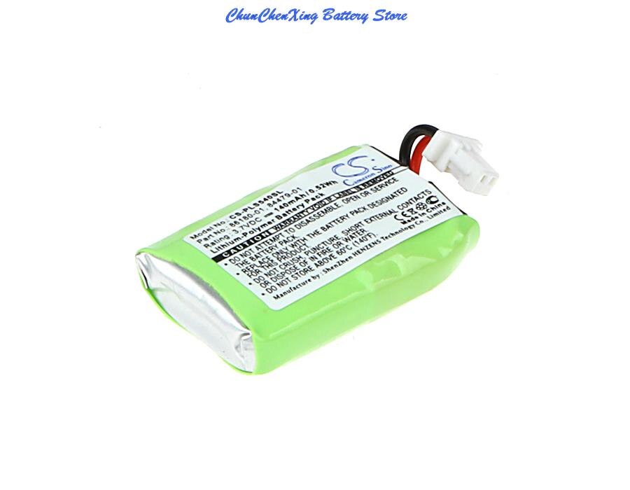 Batterie 140mAh pour Plantronics CS540, CS540A, Savi CS540, Savi CS540A, Plantronics CS540A, 84479-01, 86180