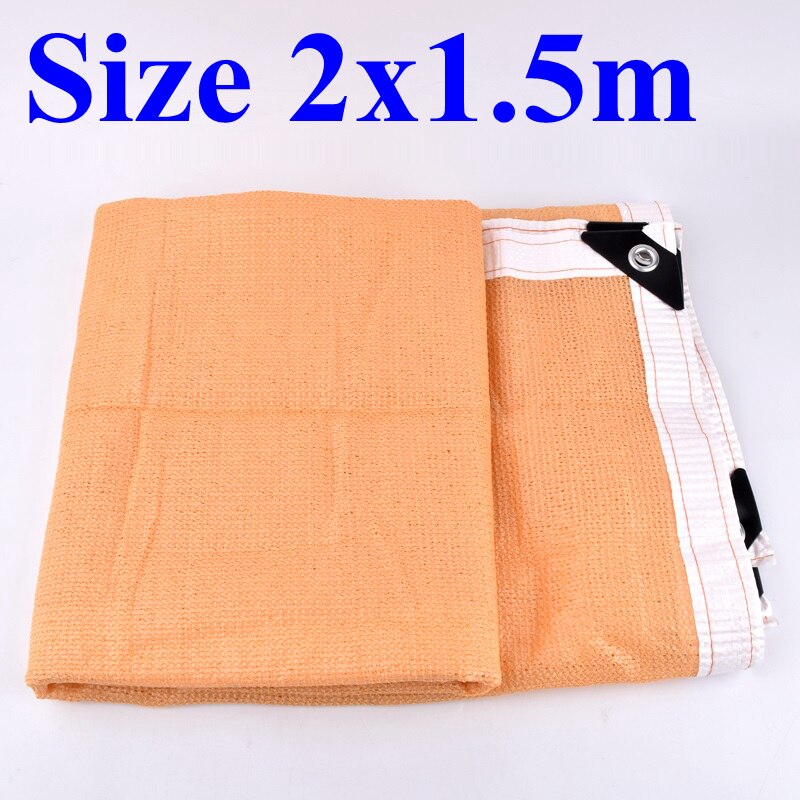 Beige Anti-Uv Sonnenschirm Netto Balkon Privatsphäbetreffend Sicherheit Netz Sukkulente Schattierung Netz Außen Markise Schwimmen Schwimmbad Sonne Sonnensegel: 2x1.5m