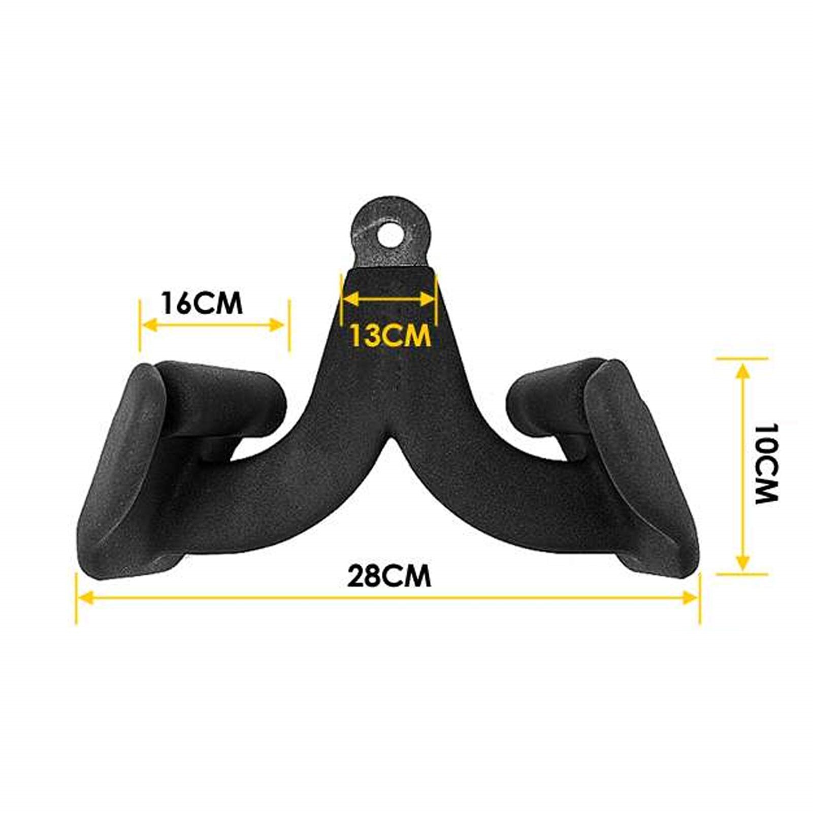 High Pull Down Handle Back Muscle Training Pull Handle Fitness Equipment Handle Durable Non-slip Fitness Accessory