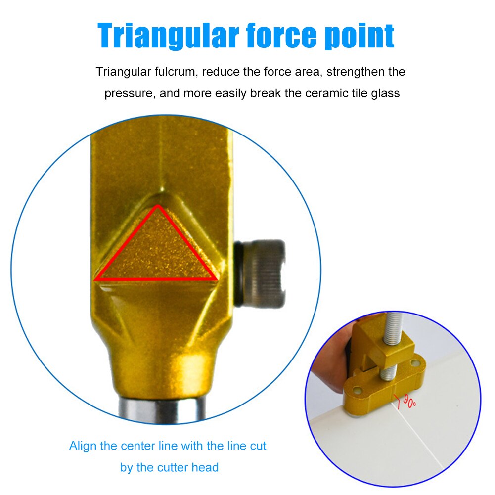 Multifunctionele Draagbare Opener Tegel Handheld Glassnijder Diamond Snijgereedschap Voor Huishoudelijke Glas Accessoires