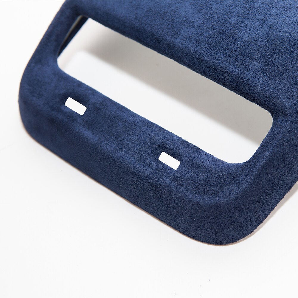 Heenvn ModelY Model3, protección Interior para Tesla Model 3, accesorios, tapa trasera de ventilación de escape de piel para Tesla Y Car Three