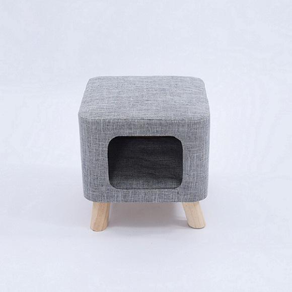 Taburete moderno Para casa de gato, cueva, estera suave Para las cuatro estaciones, asiento portátil Para mascotas, Casitas Para Gatos, CHATE Lit, mascotas, accesorios de Gatos