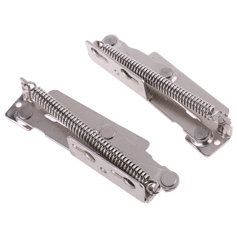 Bisagras con resorte para puerta de armario, herramienta de soporte superior, con solapa, 80 grados, 2 unids/set,