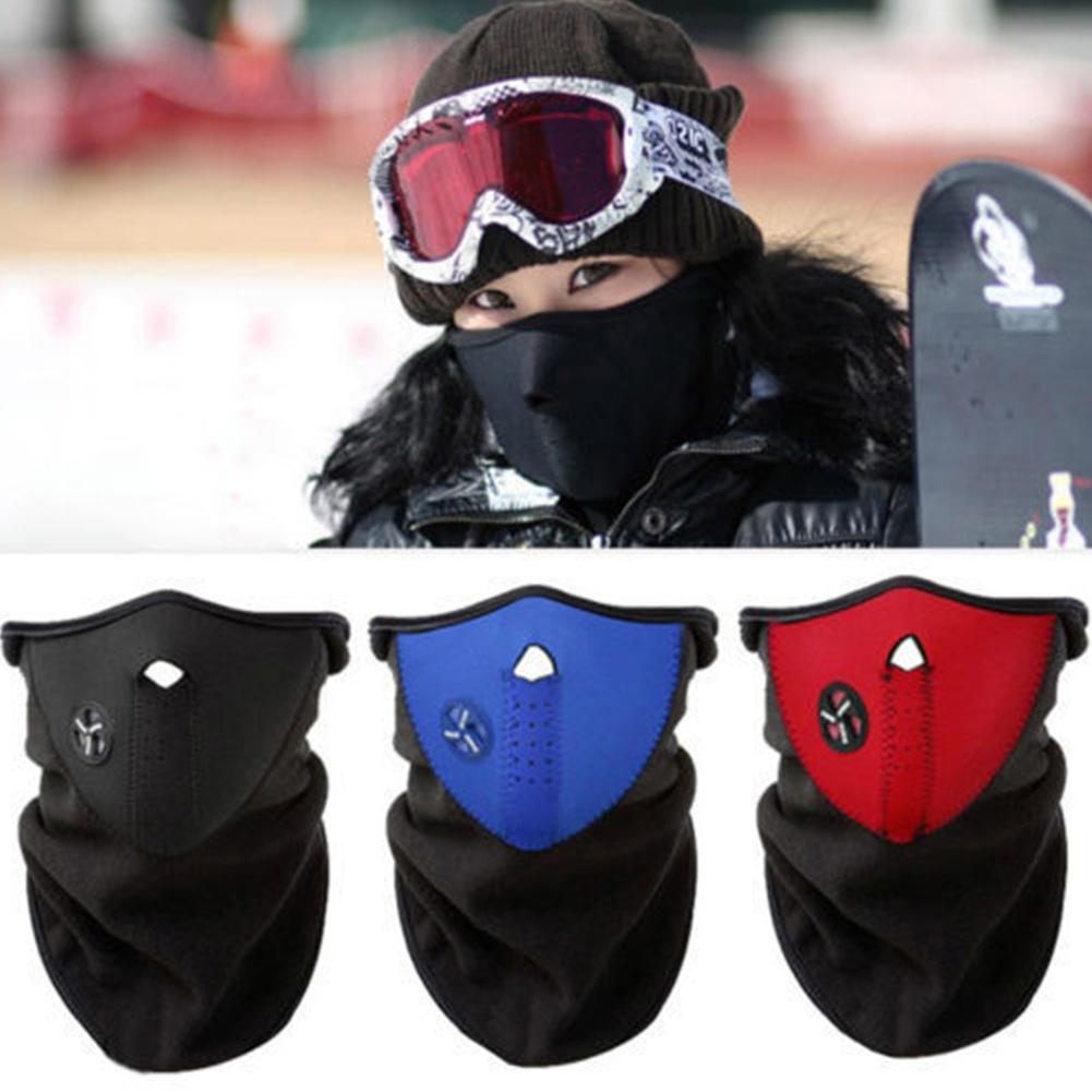 Unisex Winter Outdoor Hiking Scarves Skiing Motorcycle Riding Windproof Neck Warmer Face Mask Motor Helmet Parts