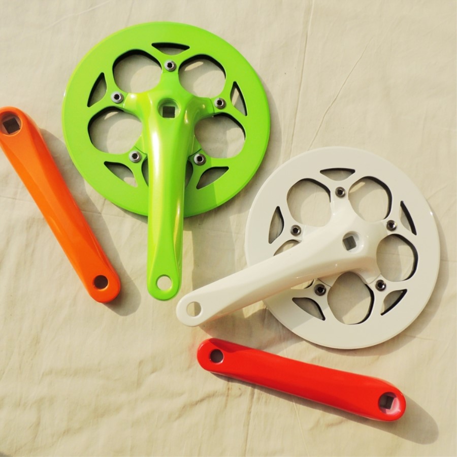 Prowheel Hao Meng 48 tooth 170mm variable speed folding bicycle sprocket wheel aluminum alloy 110BCD square hole