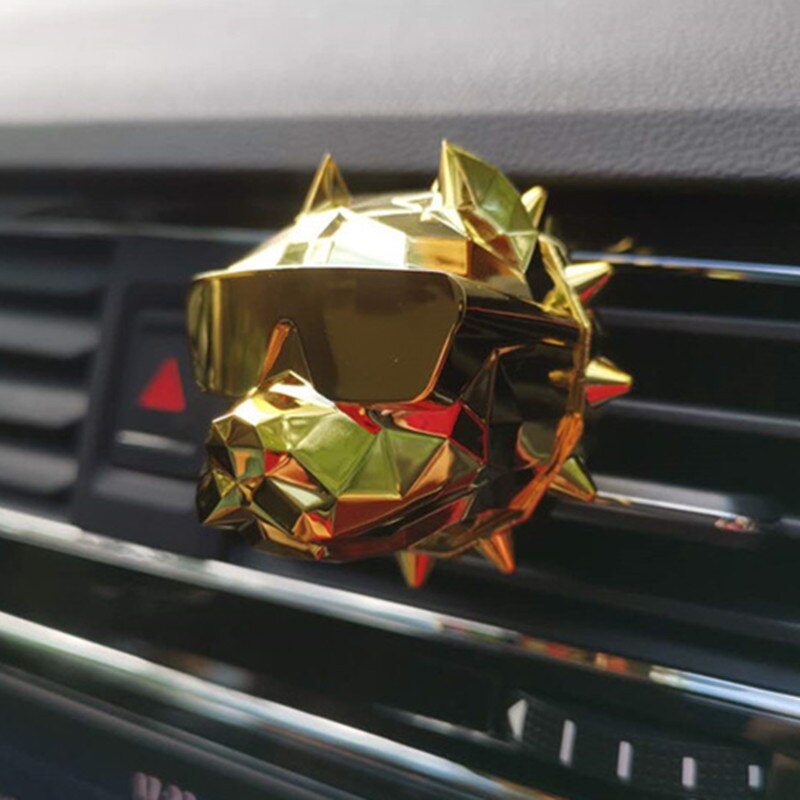 Ambientadores Bulldog para coche, fragancia DE Bulldog, caja DE para proyecto, ambientador DE aire con Perfume para coche