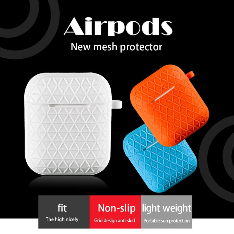 AirPods Accessoires Case Beschermende Siliconen Cover Huid Riem Voor Apple Air Pod Bijpassende Haak